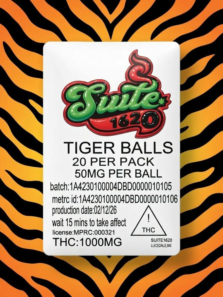 Suite 1620 | Tigers Blood Balls (1000mg)