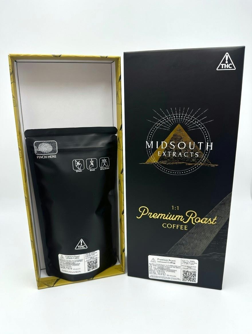 Midsouth | Infused Premium Roast Coffee 100mg