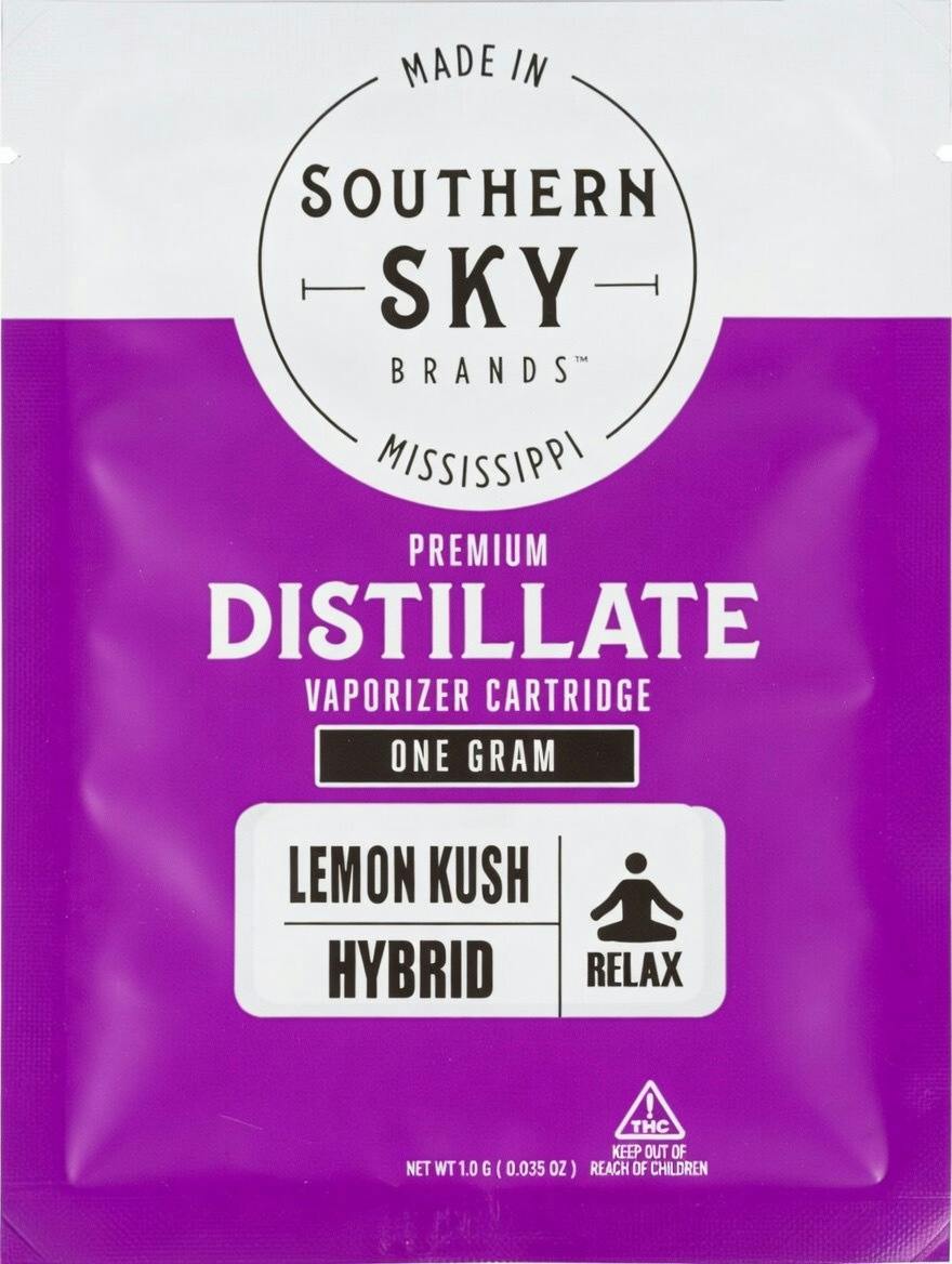 Southern Sky | 1g Vape Cart Lemon Kush