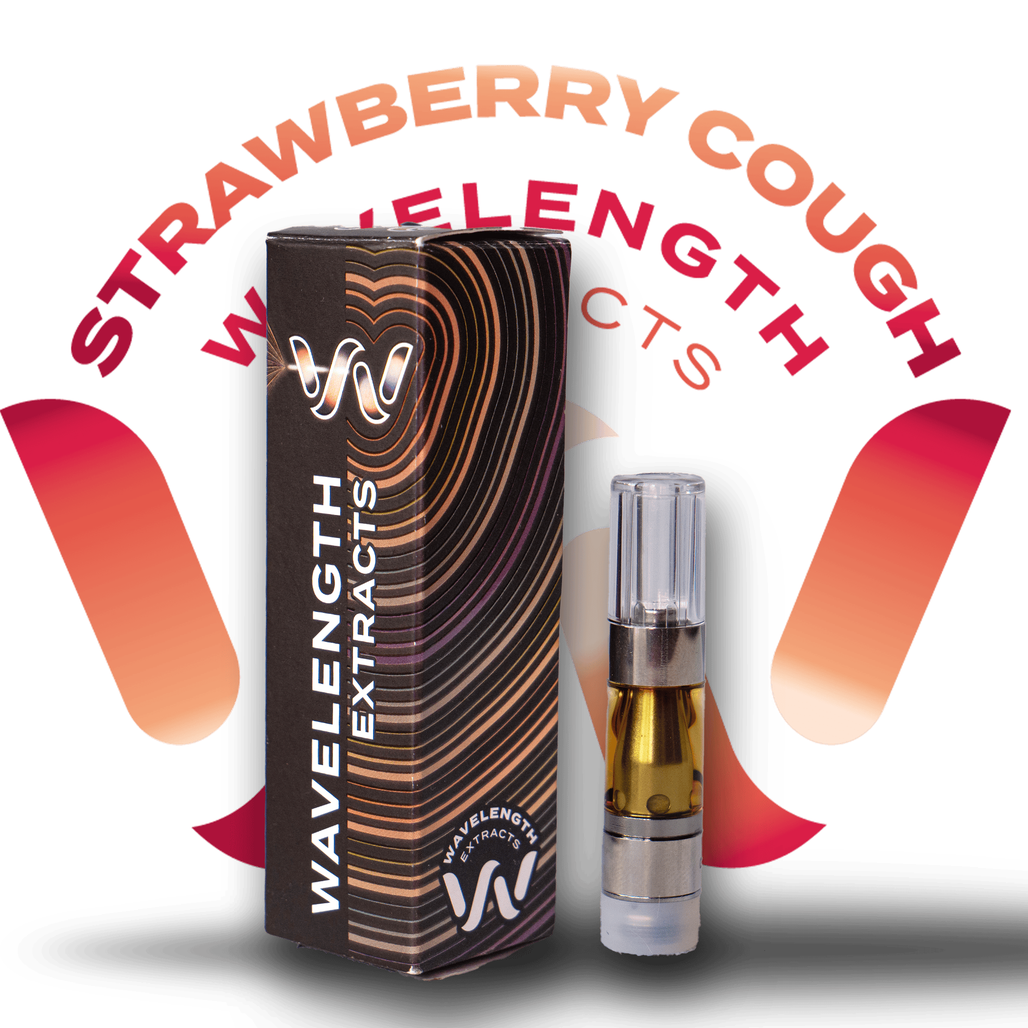 0.5G STRAWBERRY COUGH DISTILLATE CART at Swade Dispensary Rolla