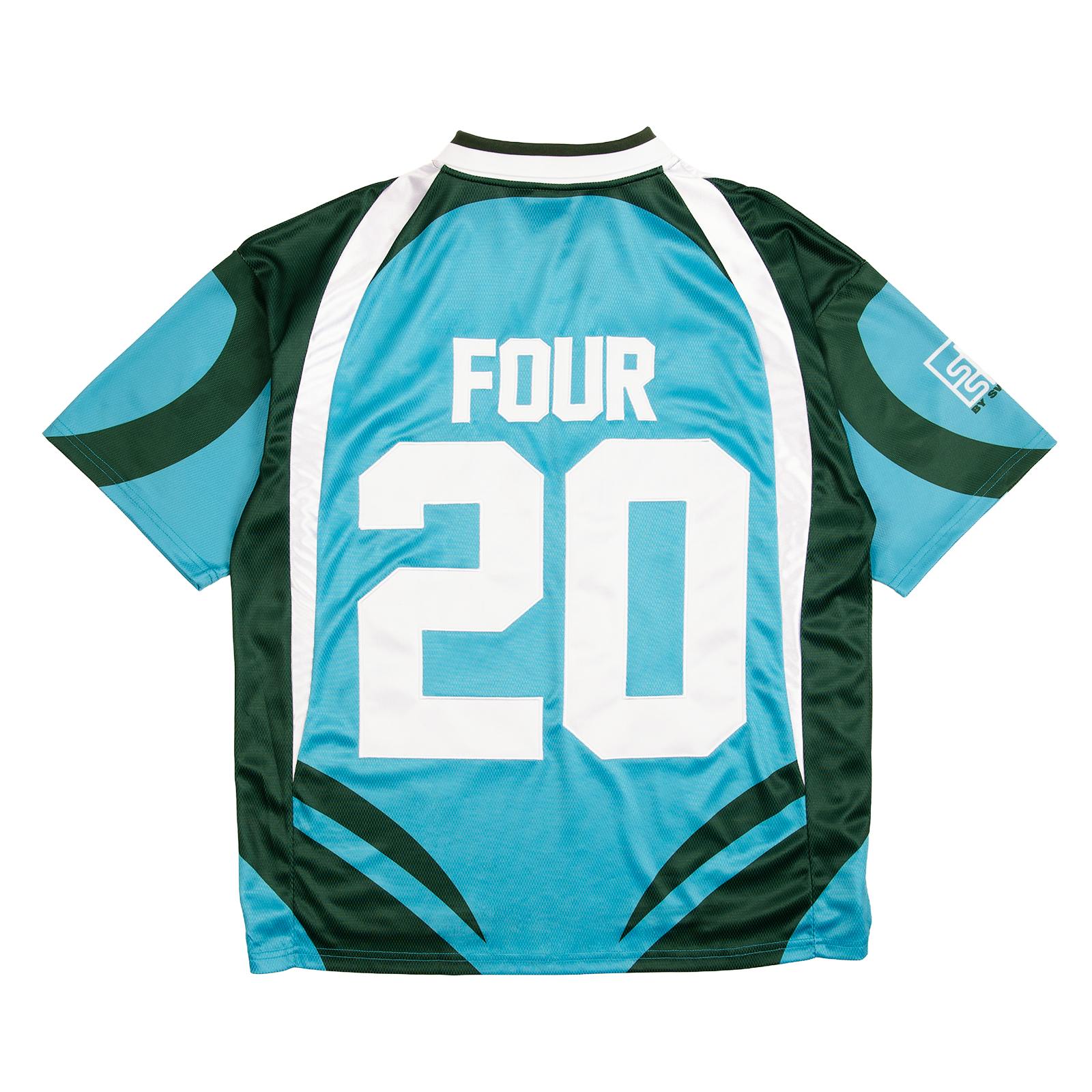 BLUE 4/20 BIG GAME JERSEY - Medium