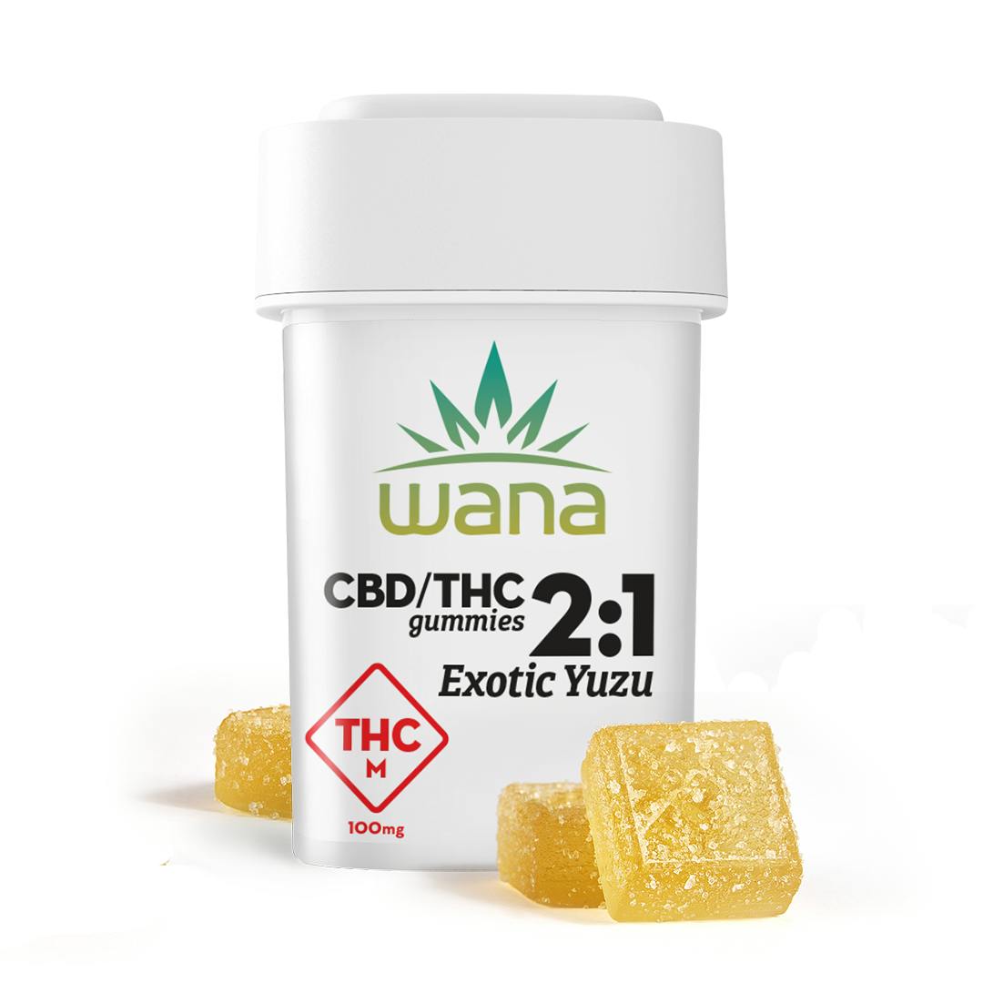 100MG 2:1 (CBD:THC) EXOTIC YUZU GUMMIES