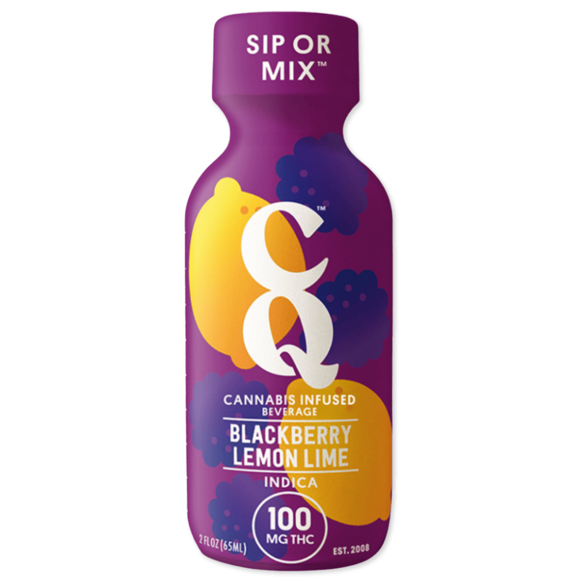 SHOT | BLACKBERRY LEMON LIME | 100MG | 2OZ