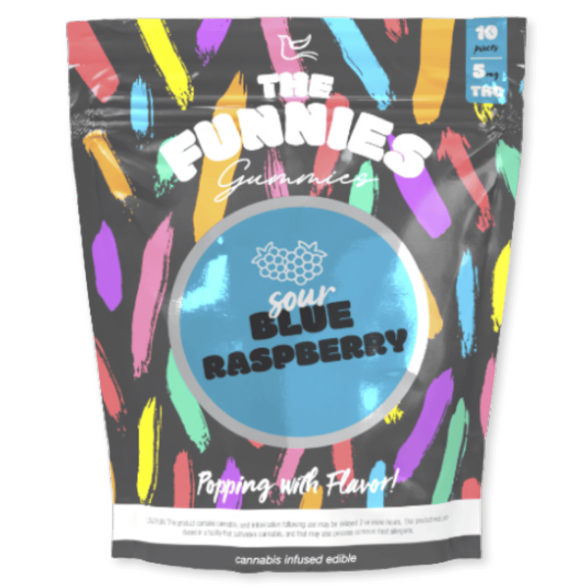 GUMMY | SOUR BLUE RASPBERRY | 50MG | 10PK
