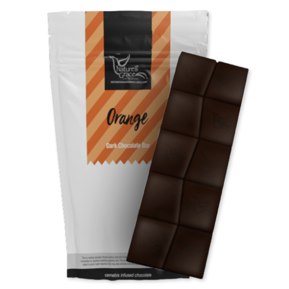 CHOCOLATE BAR | MACRO | ORANGE DARK CHOCOLATE | 100MG