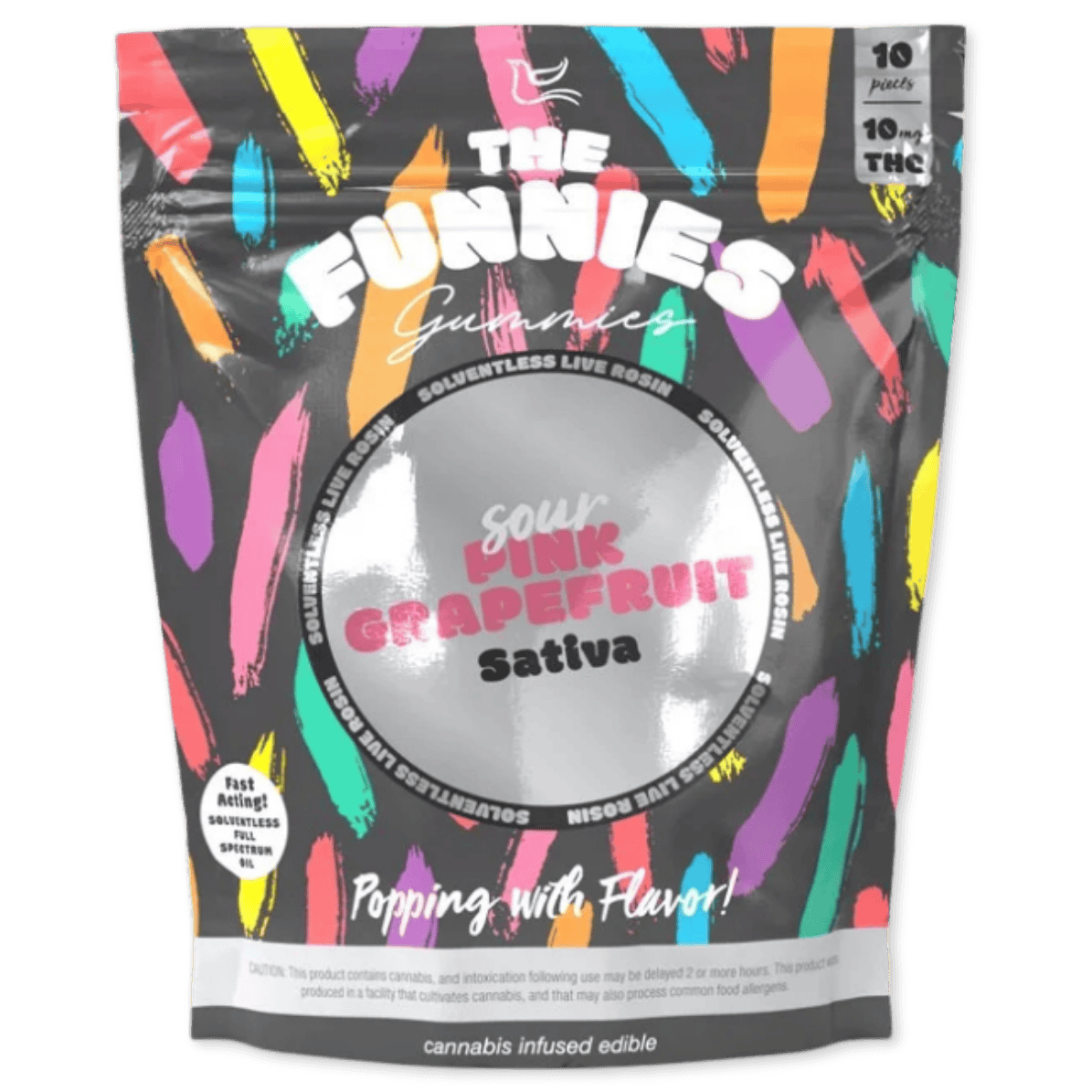 GUMMY | LIVE ROSIN | SOUR PINK GRAPEFRUIT (OGKB) | 100MG | 10PK