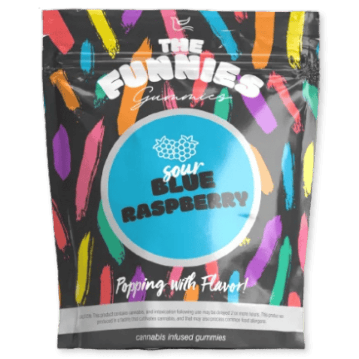 GUMMY | SUPER FUNNY | SOUR BLUE RASPBERRY | 100MG | 1PK