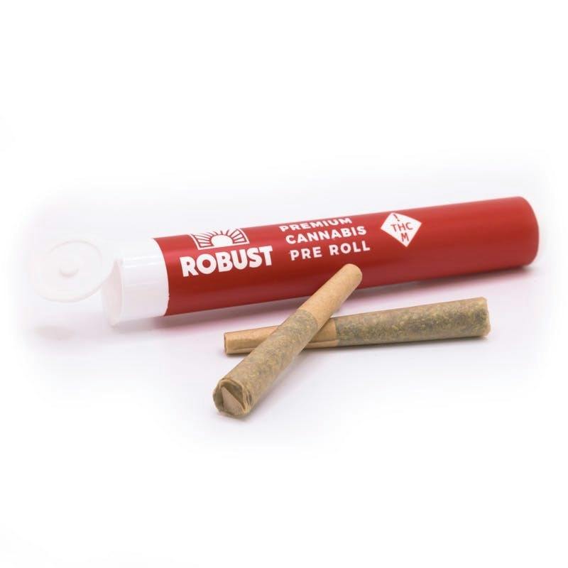 Robust: Lemon Flamez | 2 x 0.5g Pre-Rolls