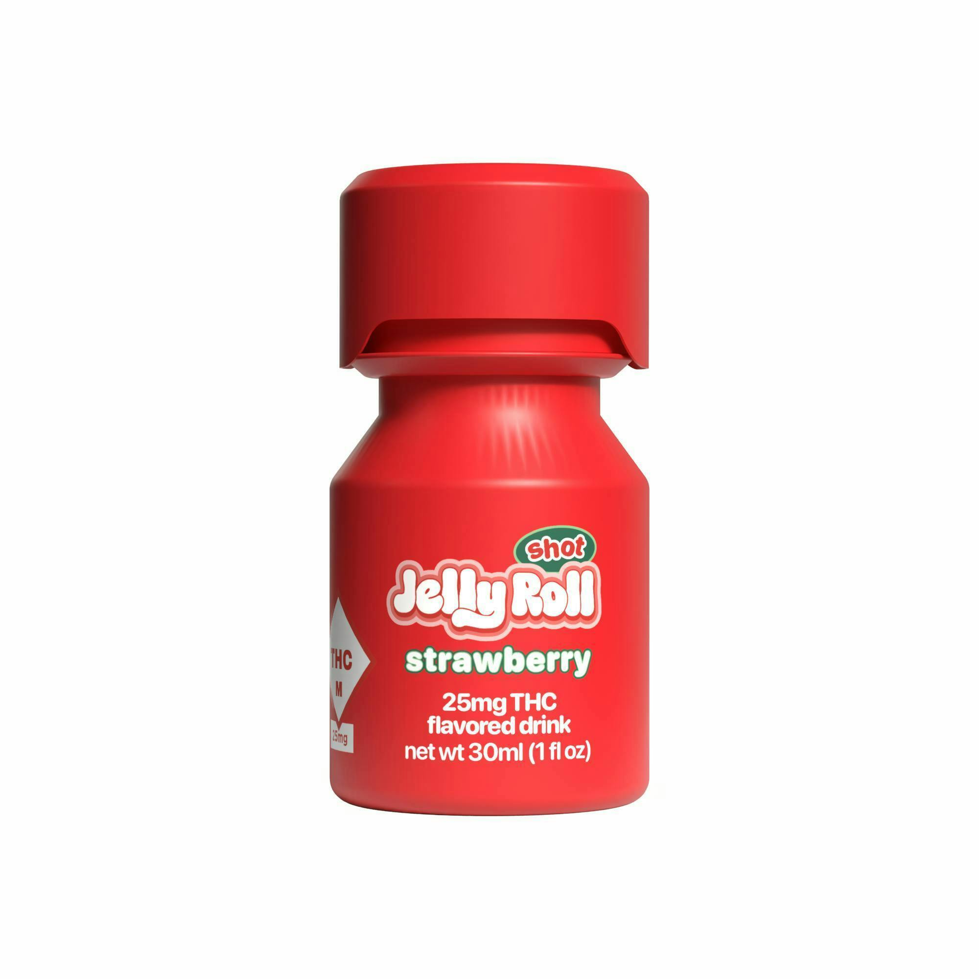 Jelly Roll: Jelly Shot | Strawberry | 25mg