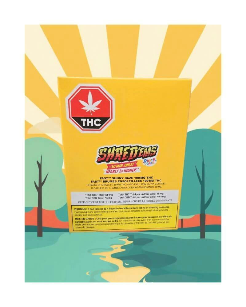 Sunny Daze FAST Party Pack Soft Chews | 100mg THC
