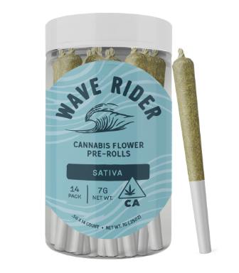 Wave Rider 14pk Prerolls 7g Rocket Pop