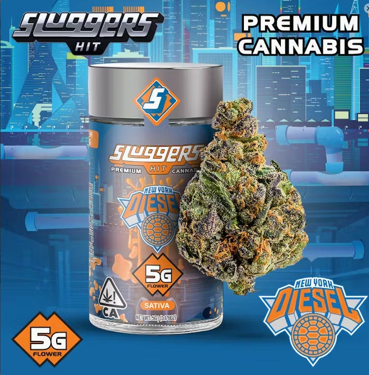 Sluggers - Jarred Flower - 5g - NYC Diesel