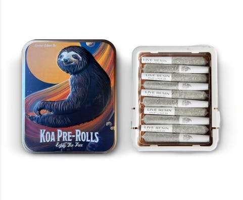 Koa Infused 10pk Prerolls 3.5g Pineapple Express x Maui Wowie