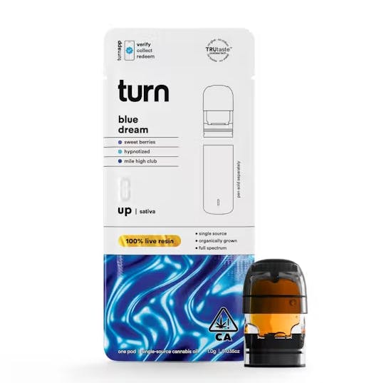 Turn Live Resin Pod 1g Blue Dream