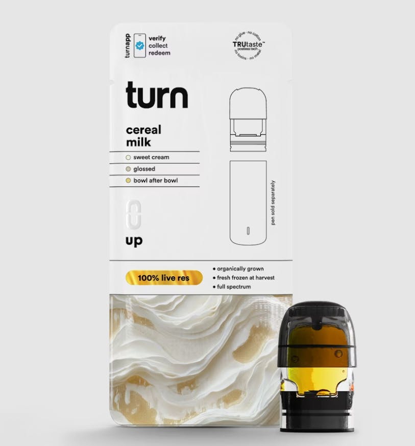 Turn Live Resin Pod 1g Cereal Milk