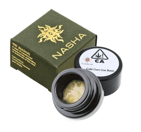 Nasha Cold Cure Live Rosin 1g Super Ntz