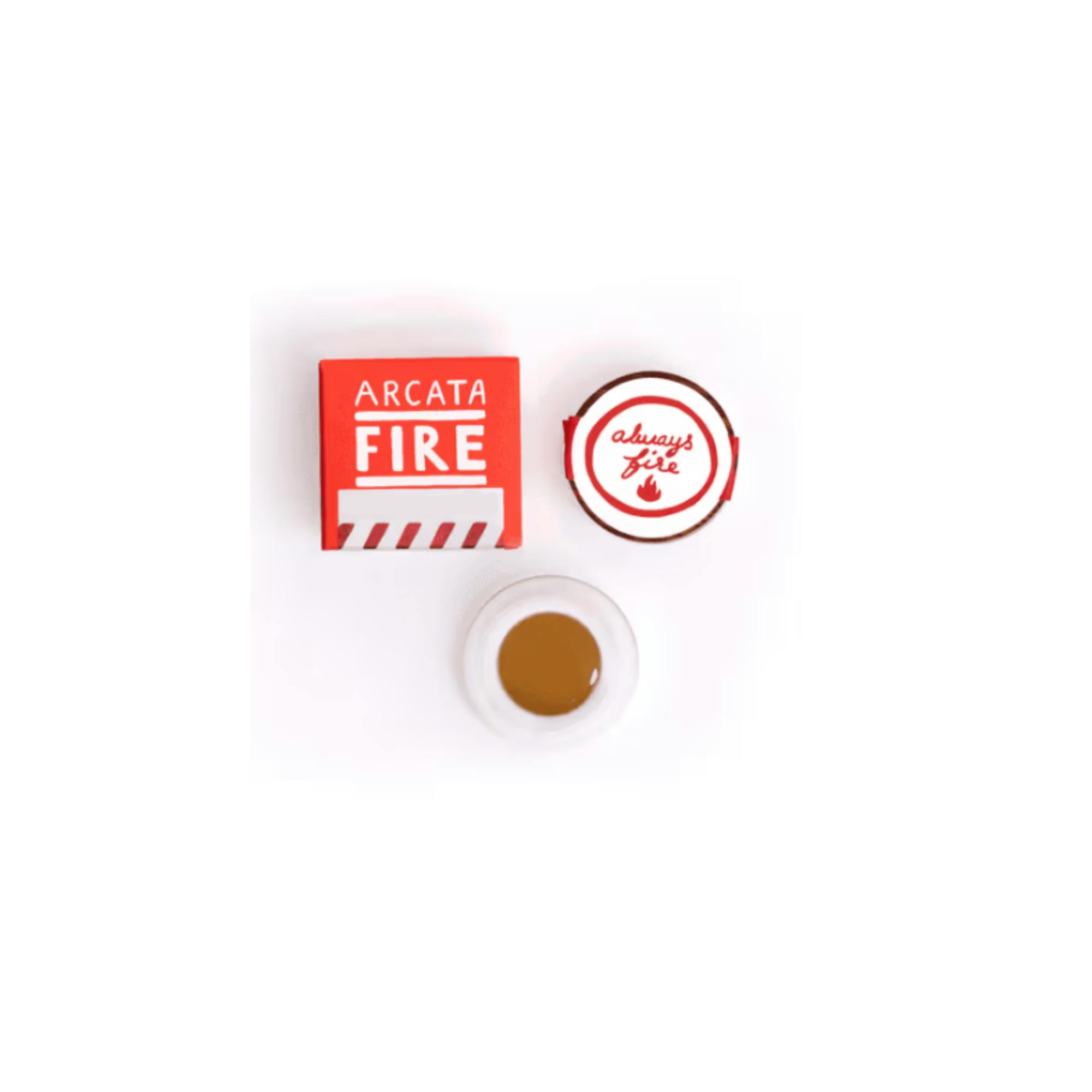 Arcata Fire Live Resin 1g Strawberry Pie