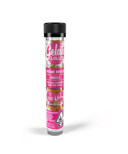 Gelato Lolli Infused Preroll 1.2g Creme Brulee