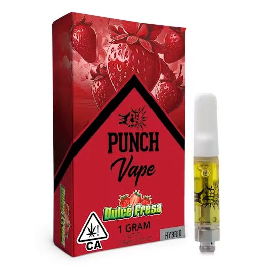 Punch Extracts Cart 1g Dulce Fresa