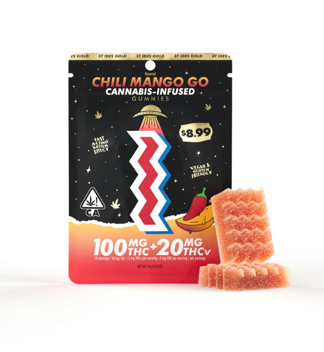St Ides 2pk Gummies Chili Mango Go THCV