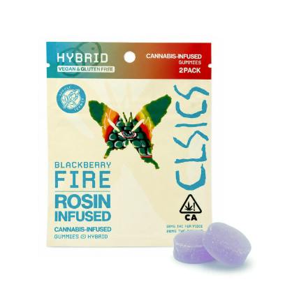 *Clsics 10mg 2pk Gummies Blackberry Fire