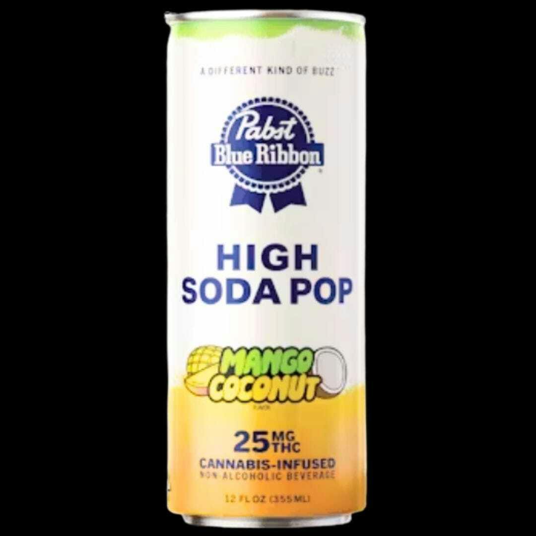 Mango Coconut Soda Pop