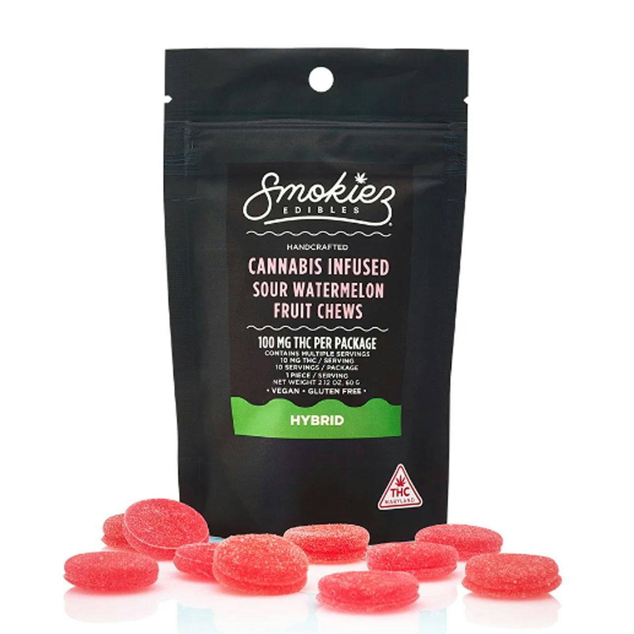 Sour Watermelon Hybrid Chews