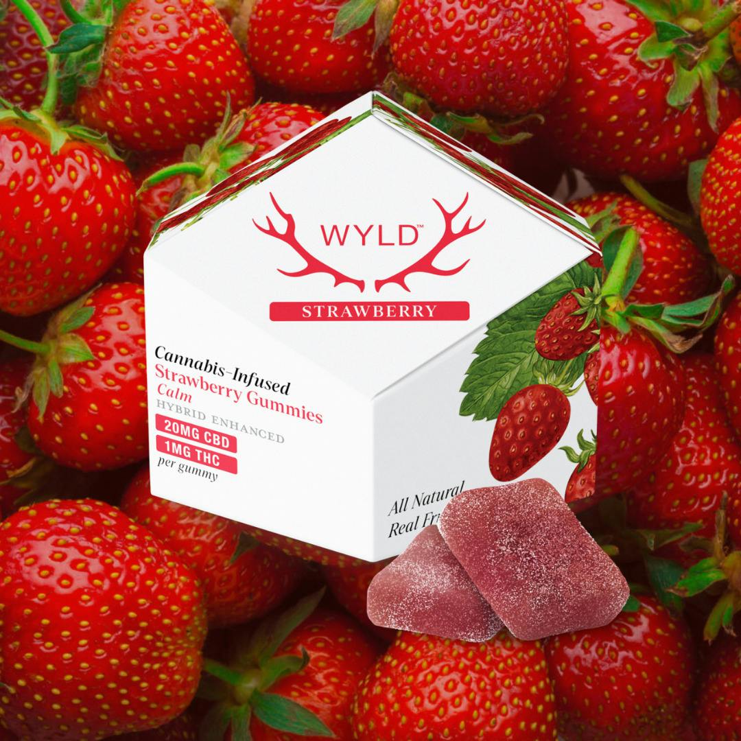 Strawberry 20:1 (CBD:THC) Gummies