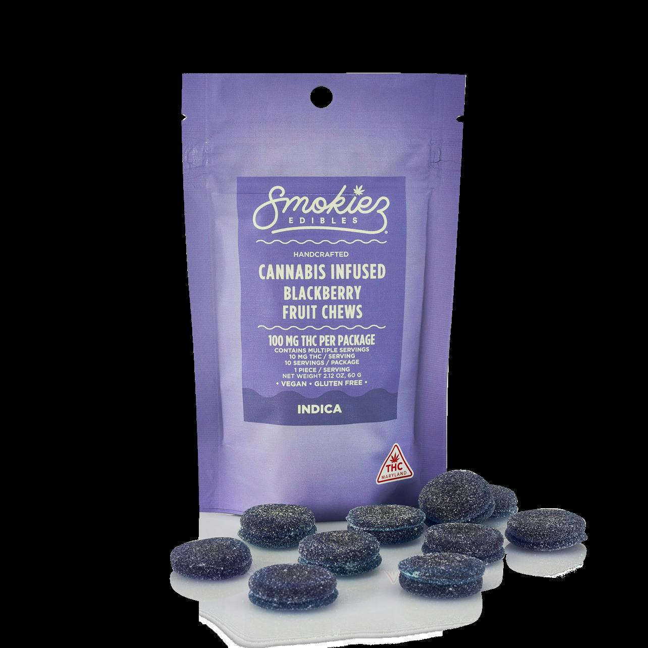 Blackberry Indica Chews