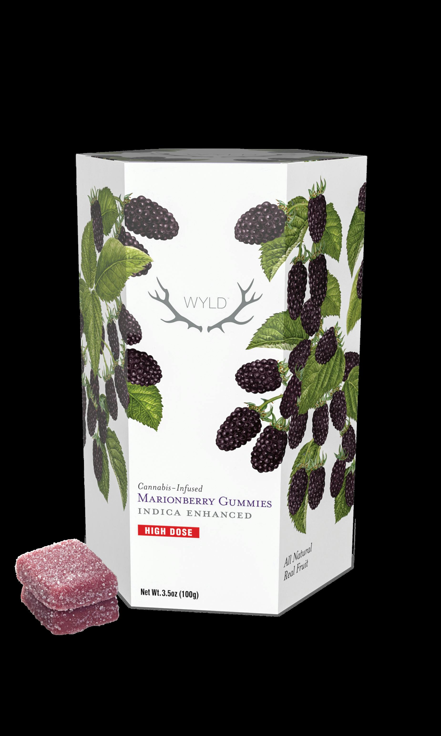 Marionberry Indica Gummies MED