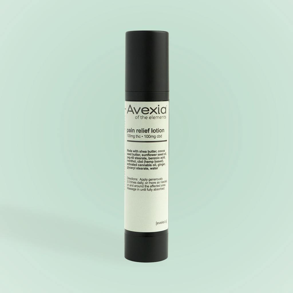 Avexia Pain Relief 1 1 CBD THC Lotion 100mg Lotion