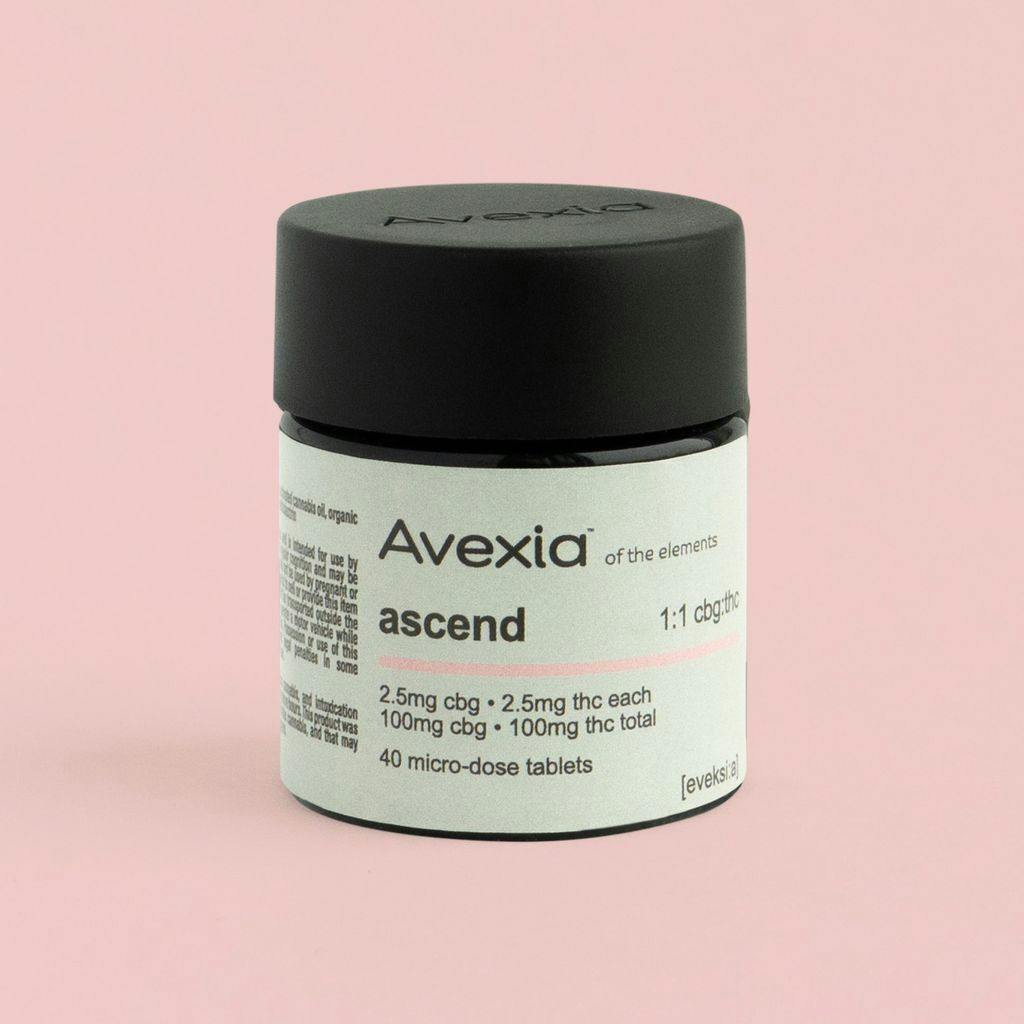 Avexia 1:1 THC:CBG Ascend Tablets 100mg [40pk] at Zen Leaf Cannabis Dispensary