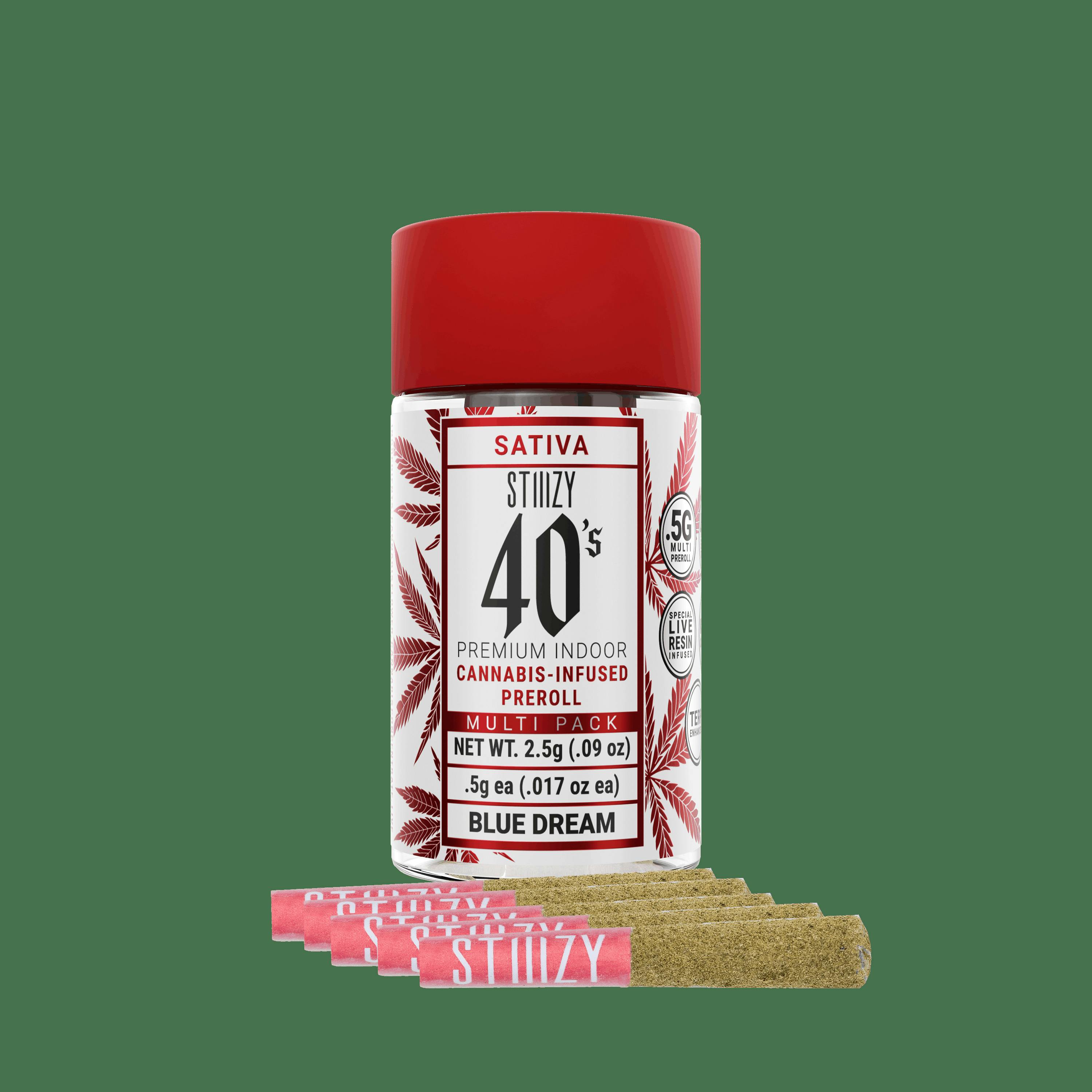 STIIIZY Infused Blunt 5pk 2.5g Magic Melon