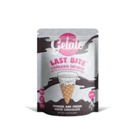 Gelato Last Bites Waffle Cones 200mg Cookies and Cream