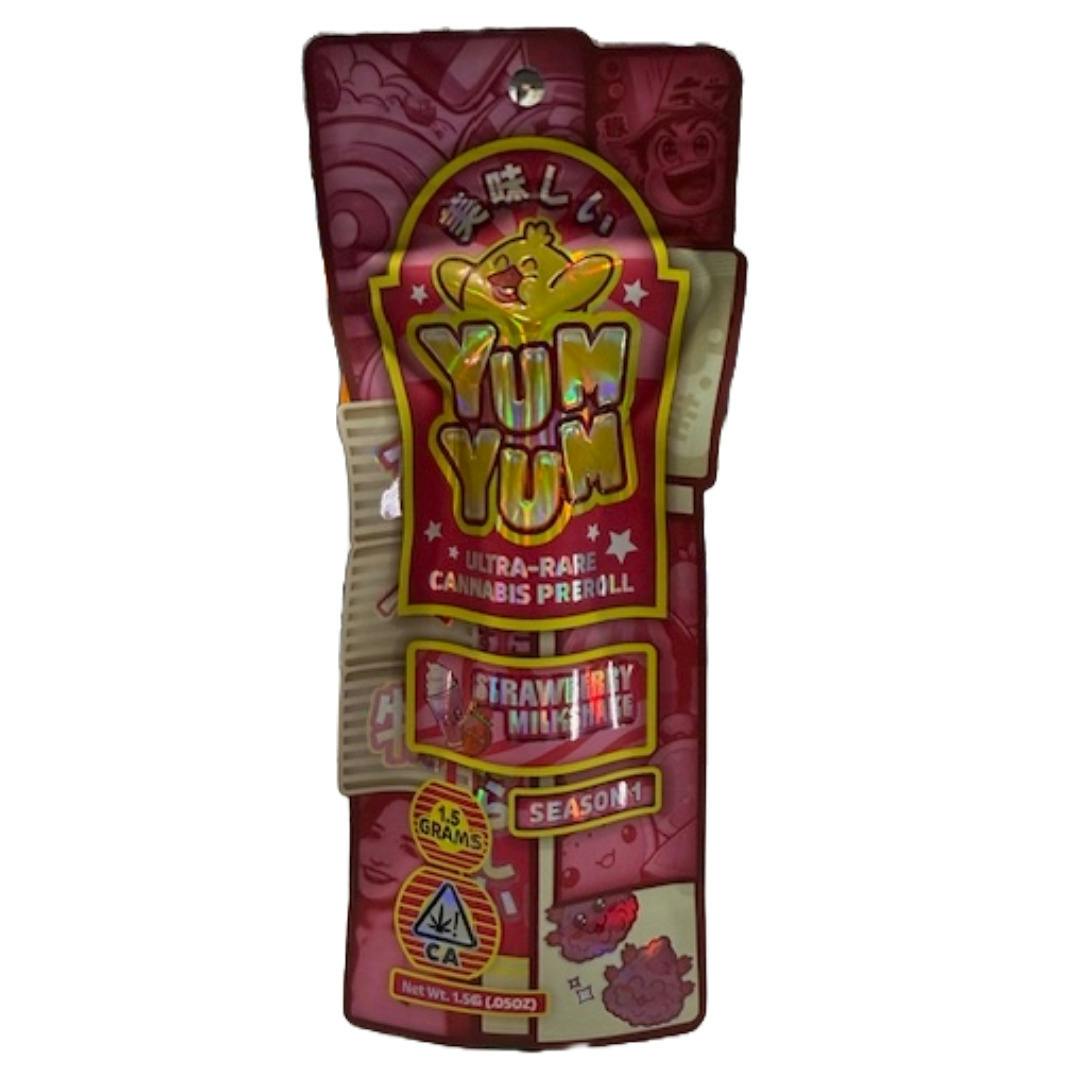 Yum Yum Pre-Roll 1.5g Strawberry Milkshake