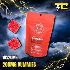 Thunder Canna 200mg Gummies Cherry