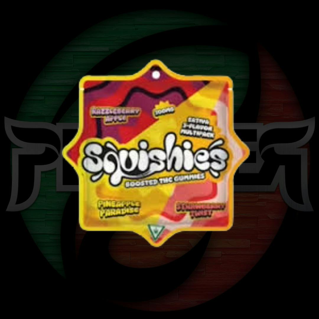Squishies | Sativa Variety Gummies | 200mg | 10ct | 20mg/ea