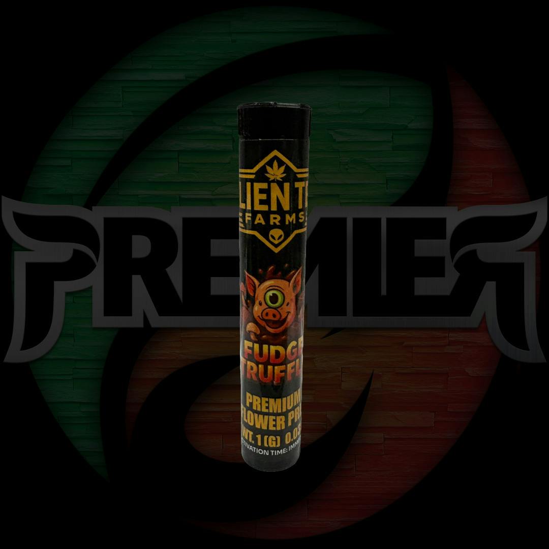Alien Tek Pre-Roll 1g Fudge Truffle