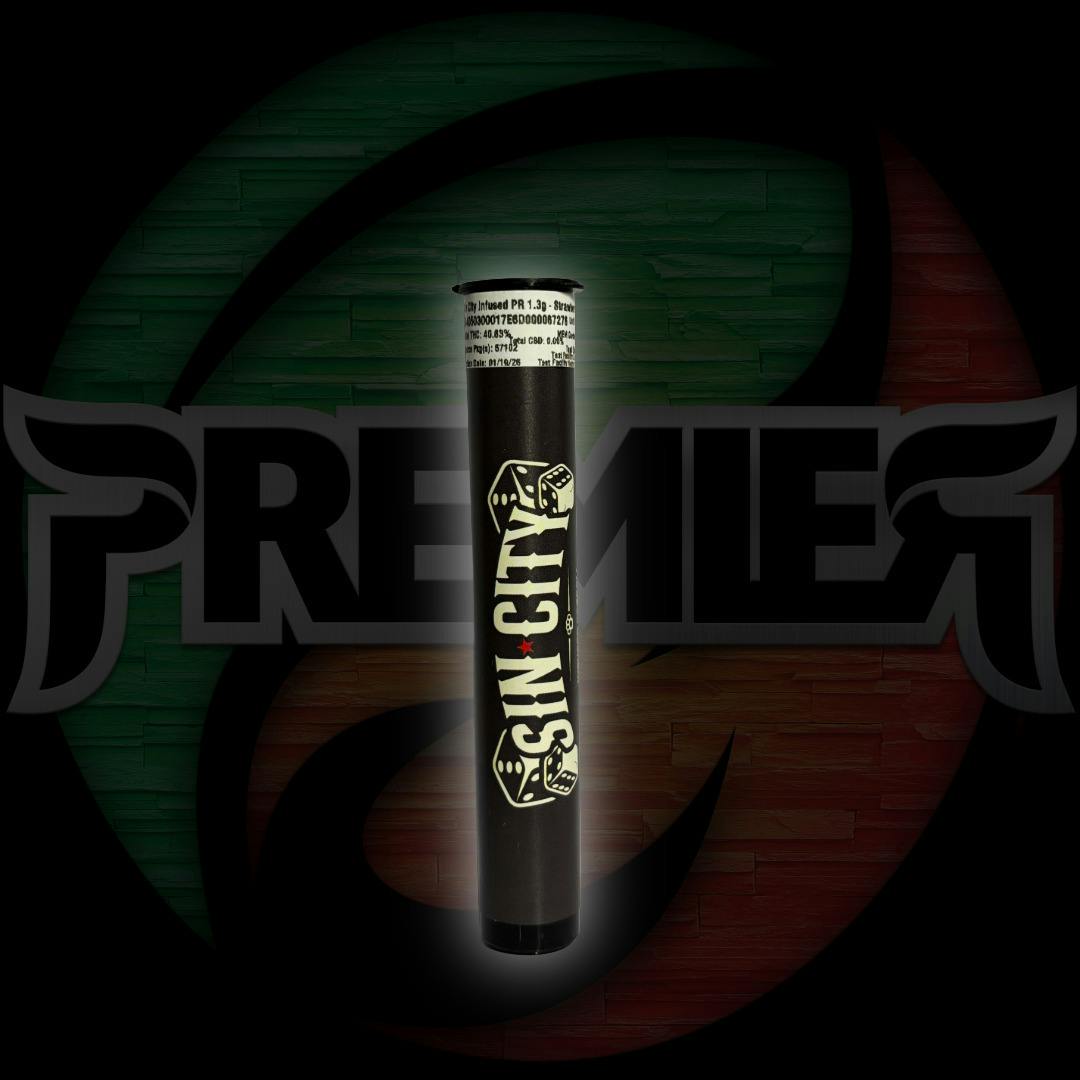 Sin CIty Infused Pre-Roll 1.3g Grape Ape