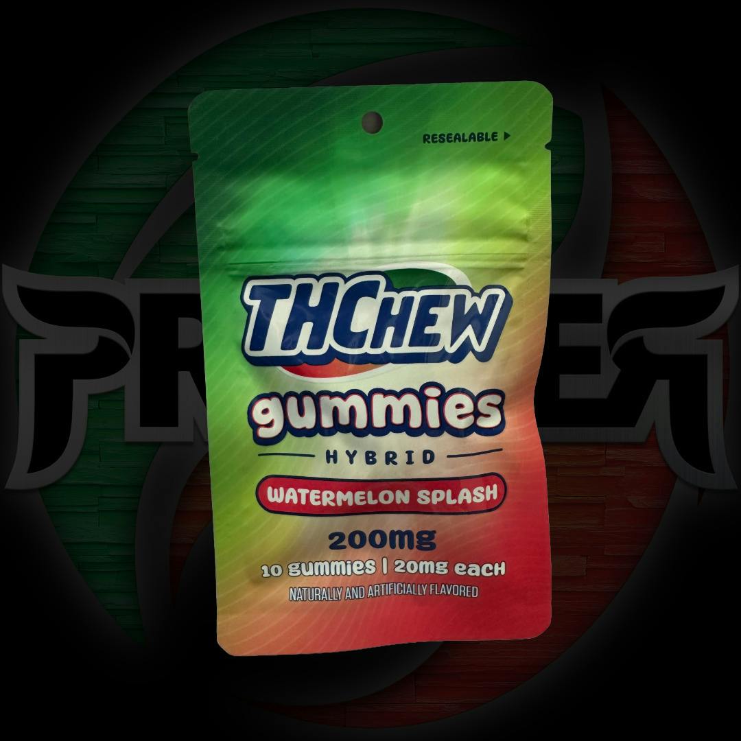 THChew Gummies 200mg Watermelon Splash