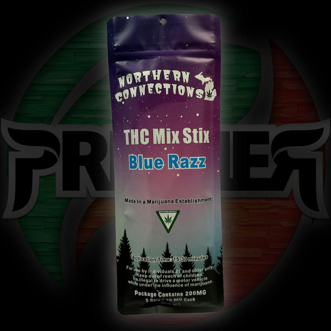 Northern Connections 200mg Mix Stix Blue Raspberry