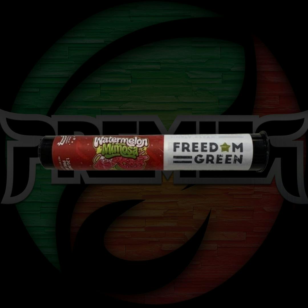 Freedom Green Infused Pre-Roll 1.2g Watermelon Mimosa
