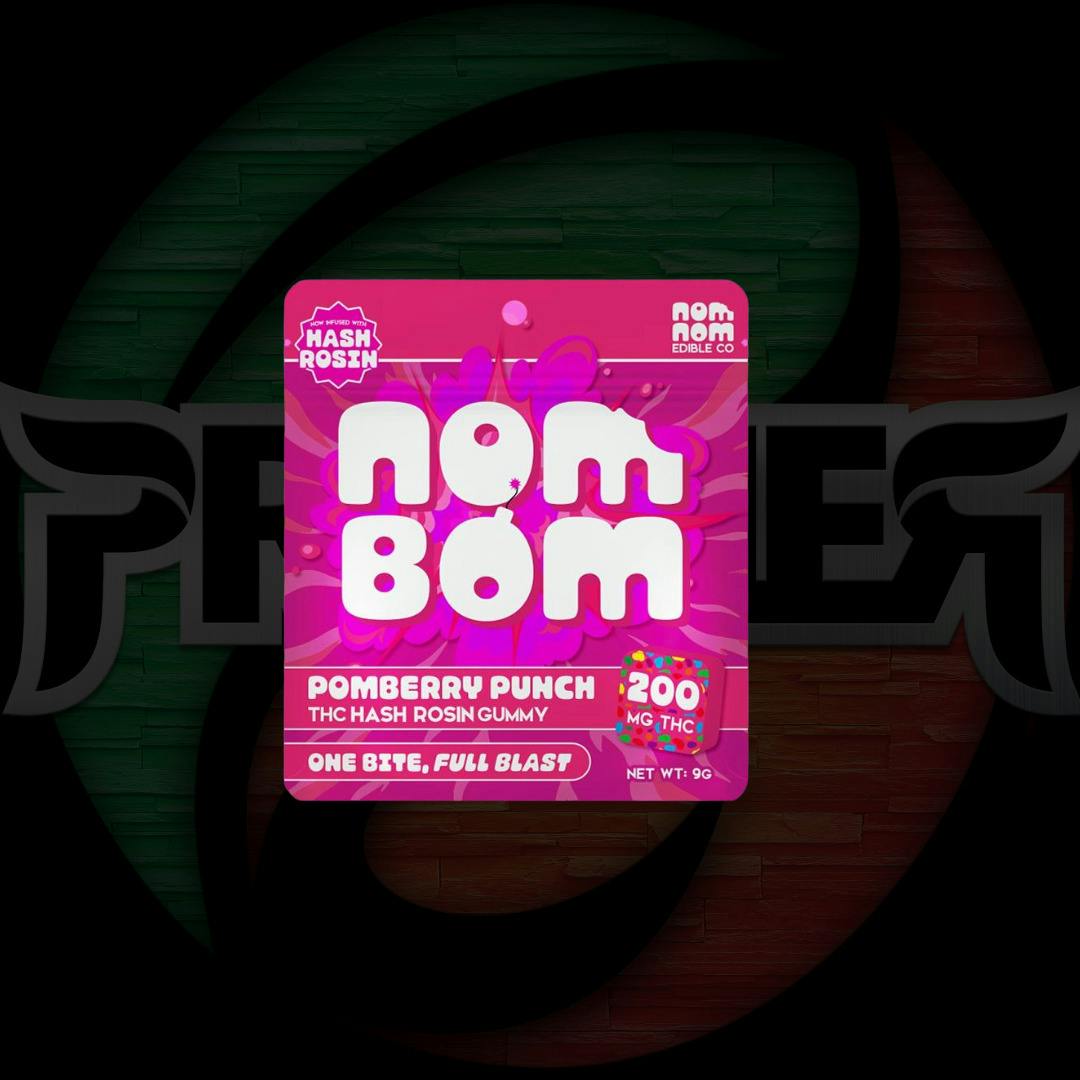 Nom Bom Gummies 200mg Pomberry Punch