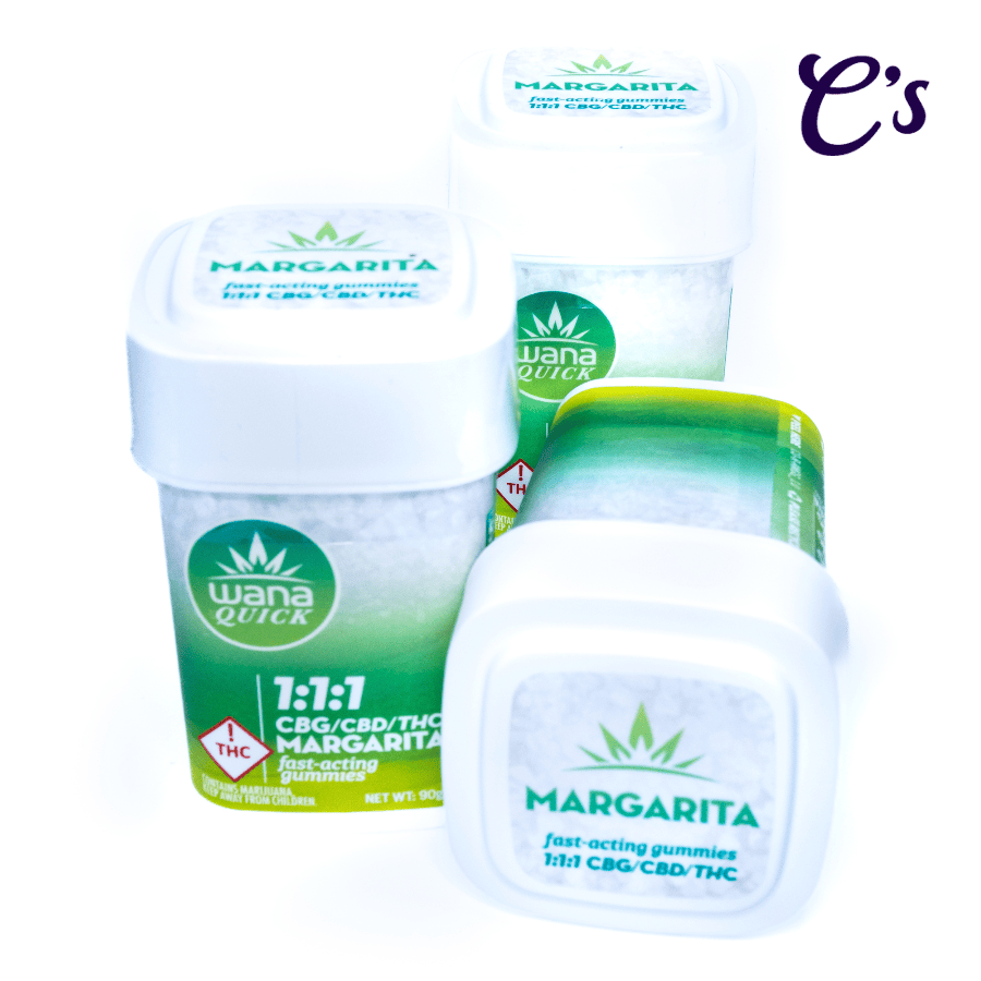 Wana | Fast Acting (CBG/CBD/THC 1:1:1) Margarita 100mg