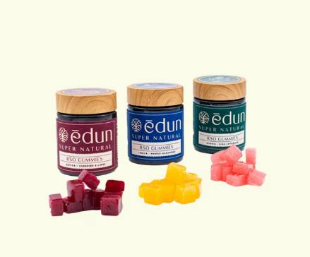 Edun | Live Rso Gummies (S) Raspberry & Pear 100mg