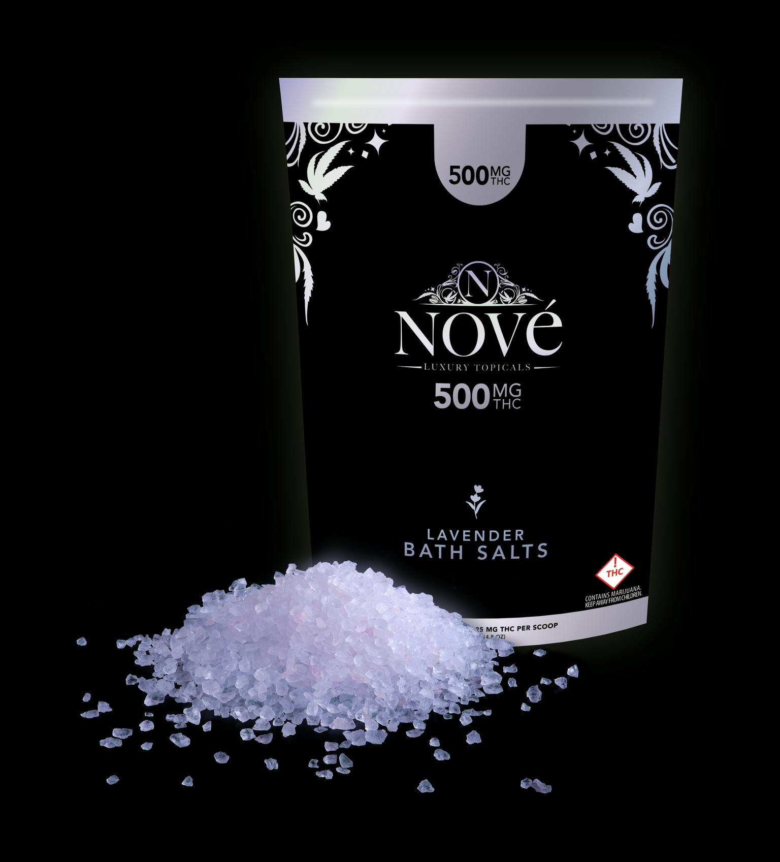 Nove | Lavender Bath Salt 500mg