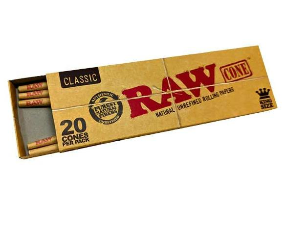 Raw Cones 20 Pk | $12
