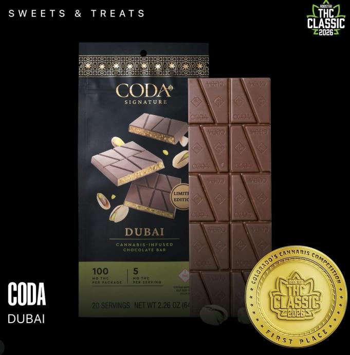 Coda | Chocolate (H) Dubai 100mg