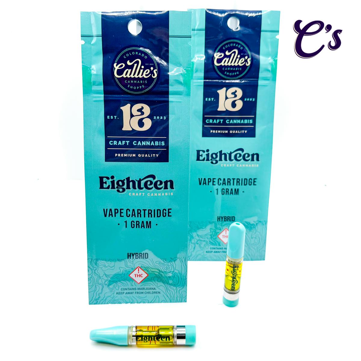 Callie's 18 | Cart (I) Master Kush 1g cannabis product