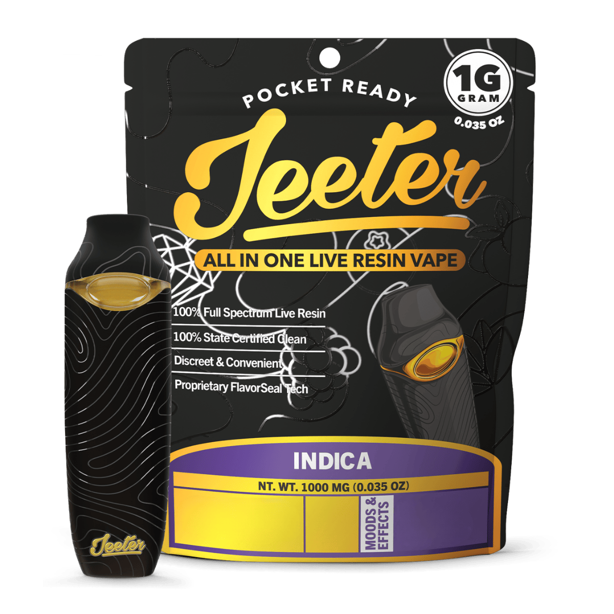 Triple Double (I) | 1g Live Resin AIO Vape | Jeeter